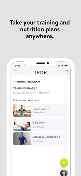 Game screenshot The Union Fitness App hack