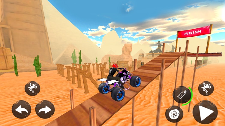 Quad Bike Stunts Game screenshot-3