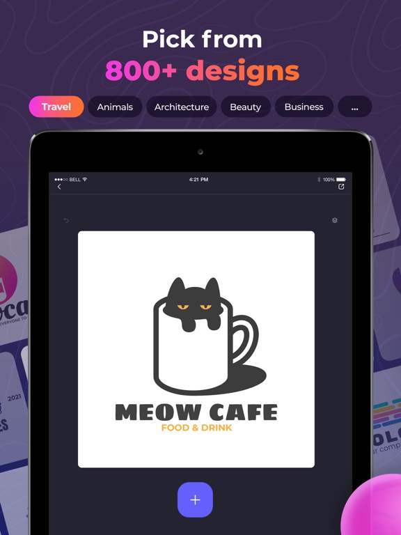 Shaped - Logo Design Maker screenshot 2
