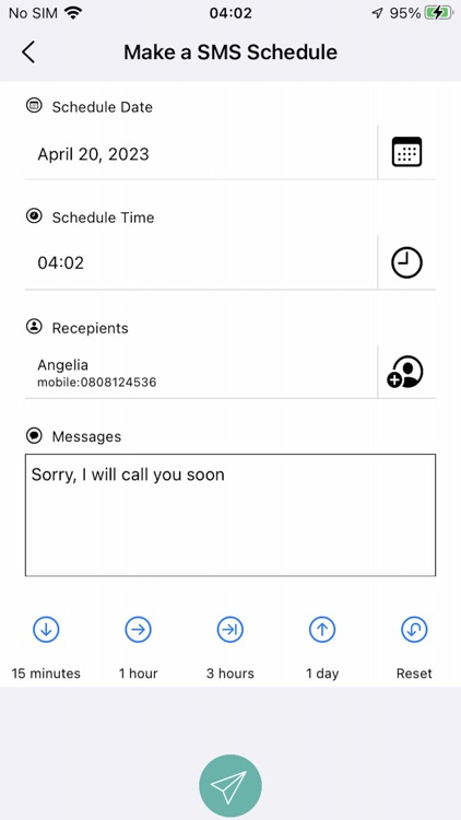 Auto SMS - Schedule Message