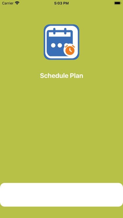 MY Schedule Plan