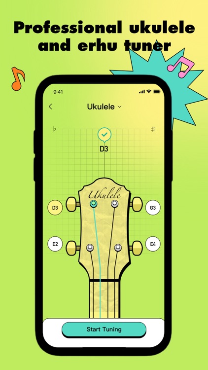 Guitar Tuner-Ukulele Tuning