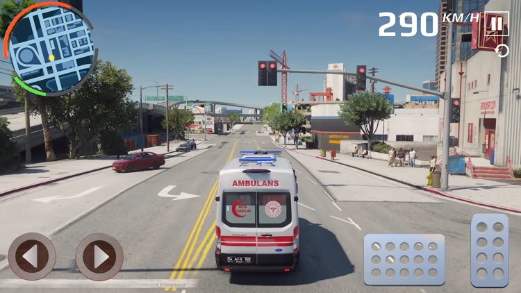 Ambulance City Simulation 3D screenshot-5