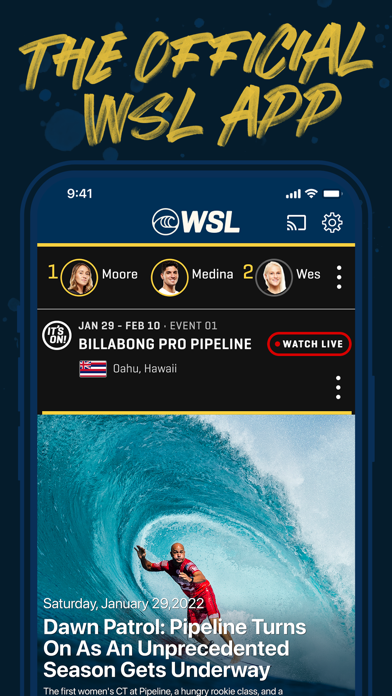 World Surf League Screenshot 1