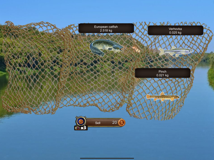 Рыбный Дождь рыбалка симулятор