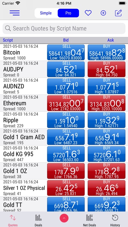 Kanak Capital Markets iTrader