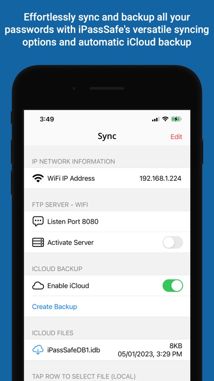 Password Safe - iPassSafe+ screenshot-4