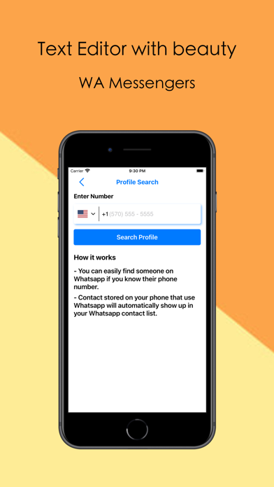 Screenshot #2 pour Application wa Messenger