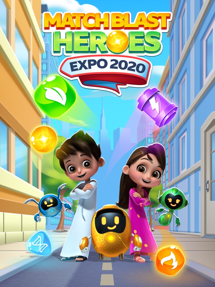 Match Blast Heroes  Expo 2020