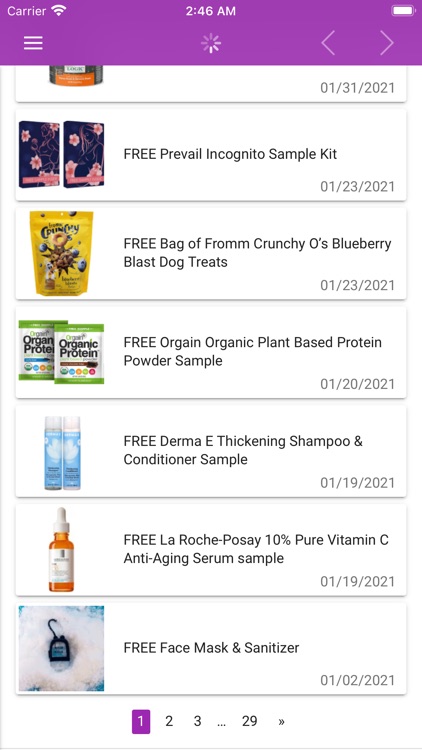 fromm free samples