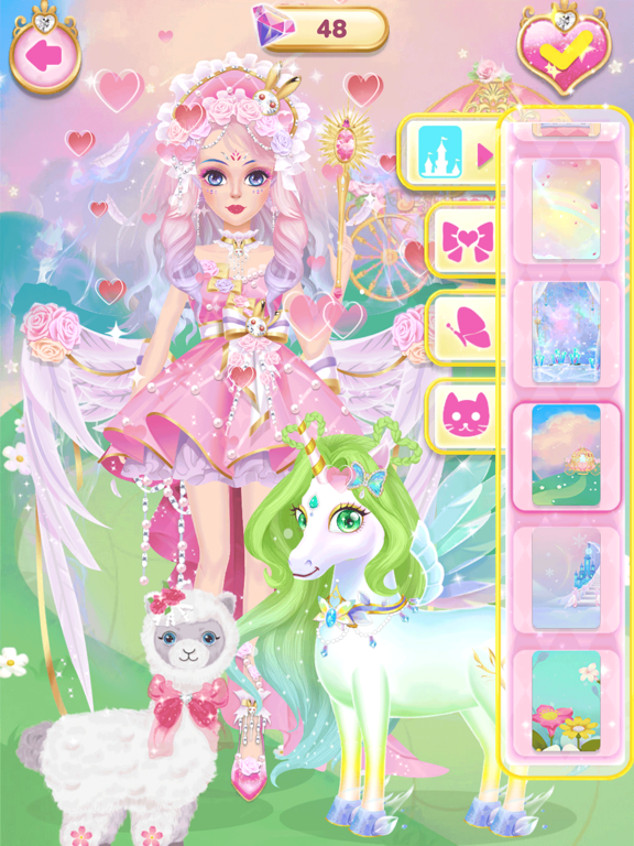 Princess Unicorn Dress Up Game App Price Drops