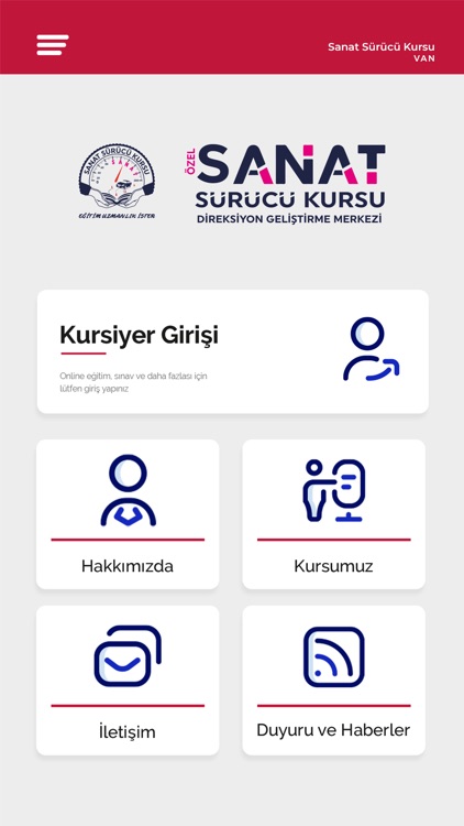Sanat Sürücü Kursu