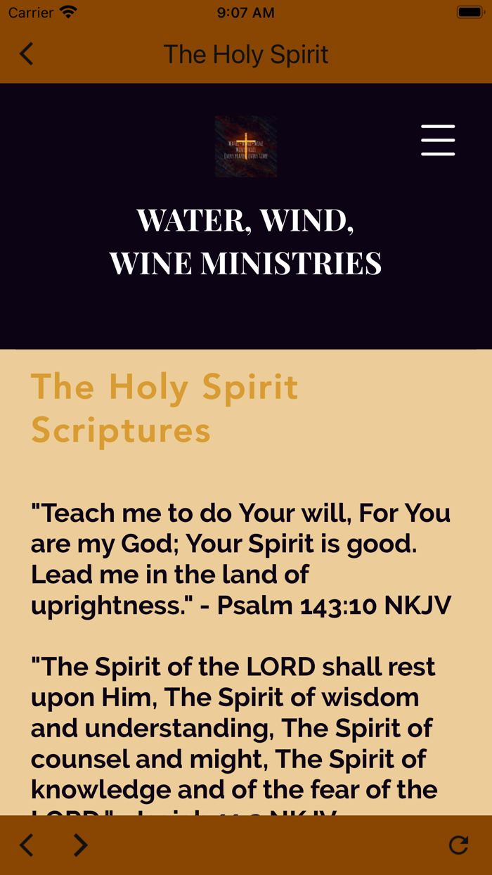 Sword of the Spirit App