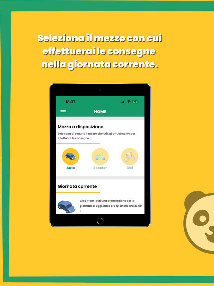 Panda Experience Rider