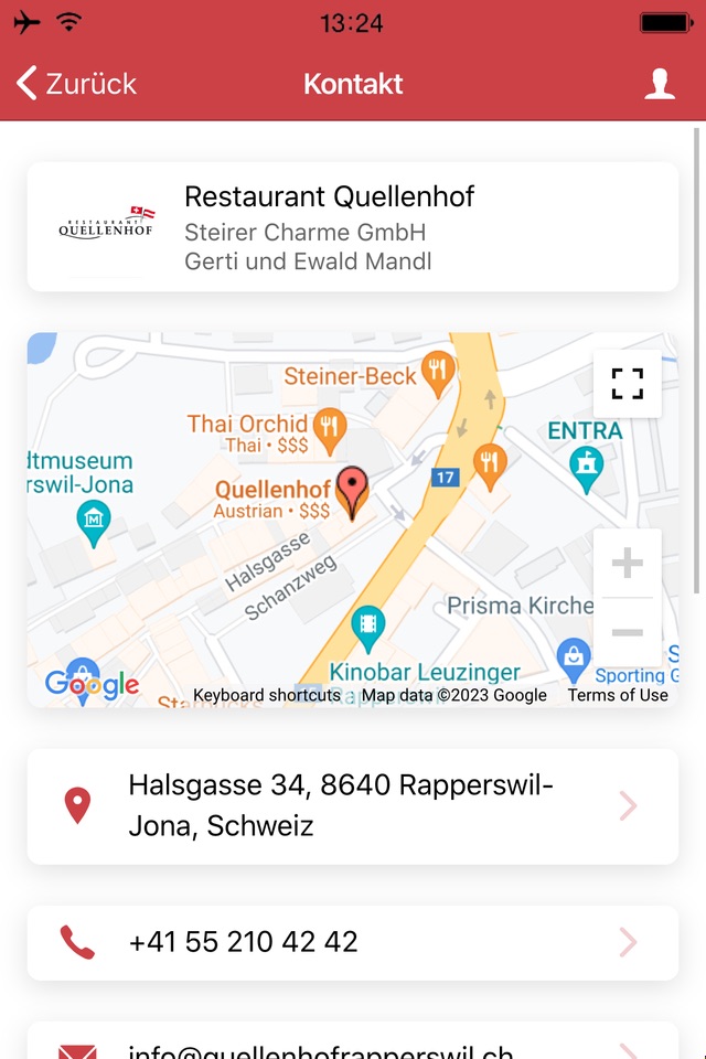 Quellenhof Restaurant screenshot 4