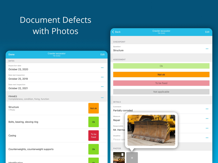 Heavy Equipment Inspection