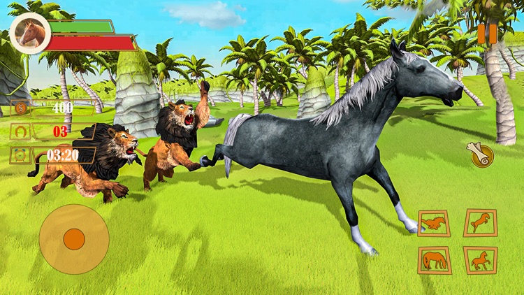 Horse Family Animal Simulation 3D - Jogo Gratuito Online