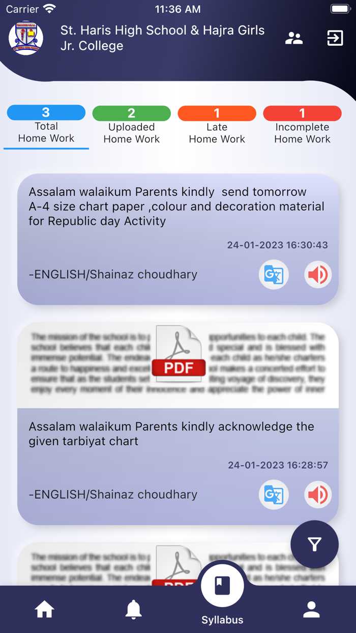 ST. HARIS HIGH SCHOOL