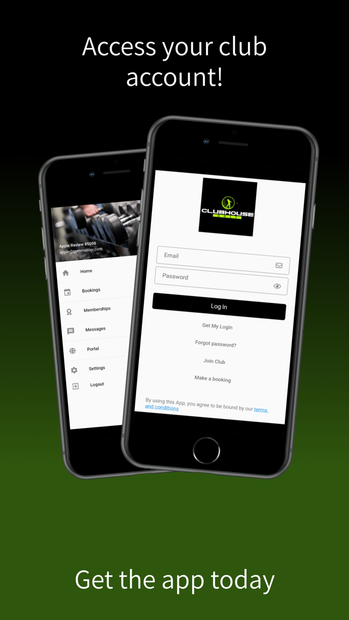 Clubhouse Golf Member App