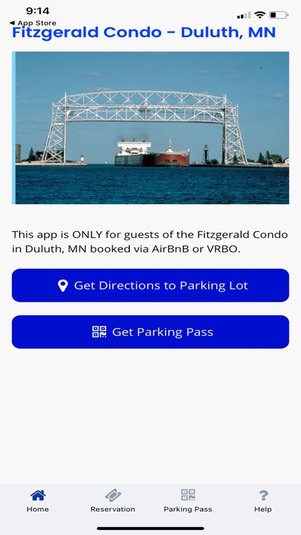 Fitzgerald Condo Parking App