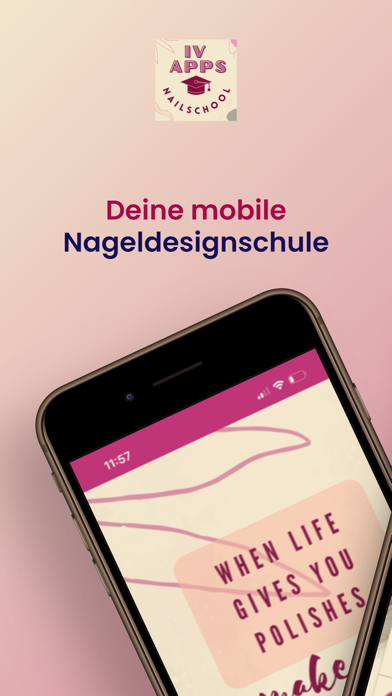 Screenshot #1 pour IV Apps Nailschool