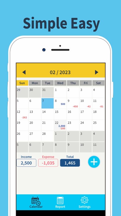 Budget & Expenses Tracker: App screenshot 2