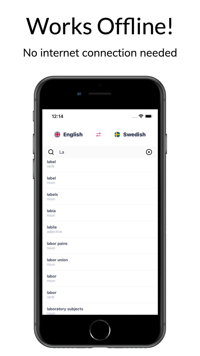 Swedish English Offline