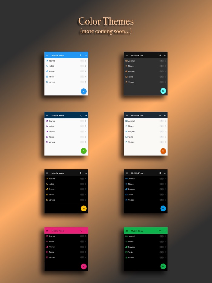 Mobile Knee - Prayer List