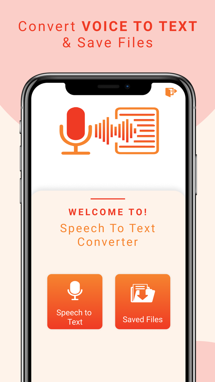 Speech to Text Converter App