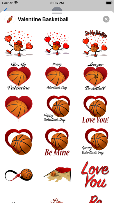 Basketball Valentines Screenshot