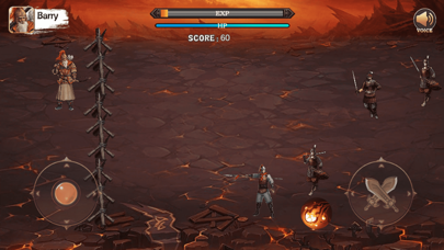 Screenshot #2 pour A group of heroes fighting