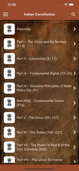 Game screenshot Indian Constitution -Law Words mod apk