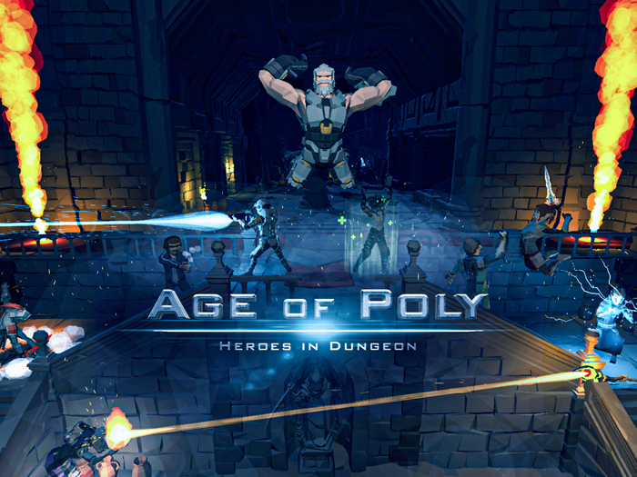 Age Of Poly Heroes In Dungeon