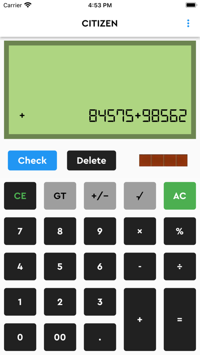 Citizen Basic Calculator screenshot 2