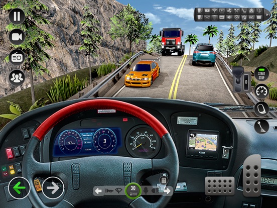 1 bus driving sim games pro +, Apps