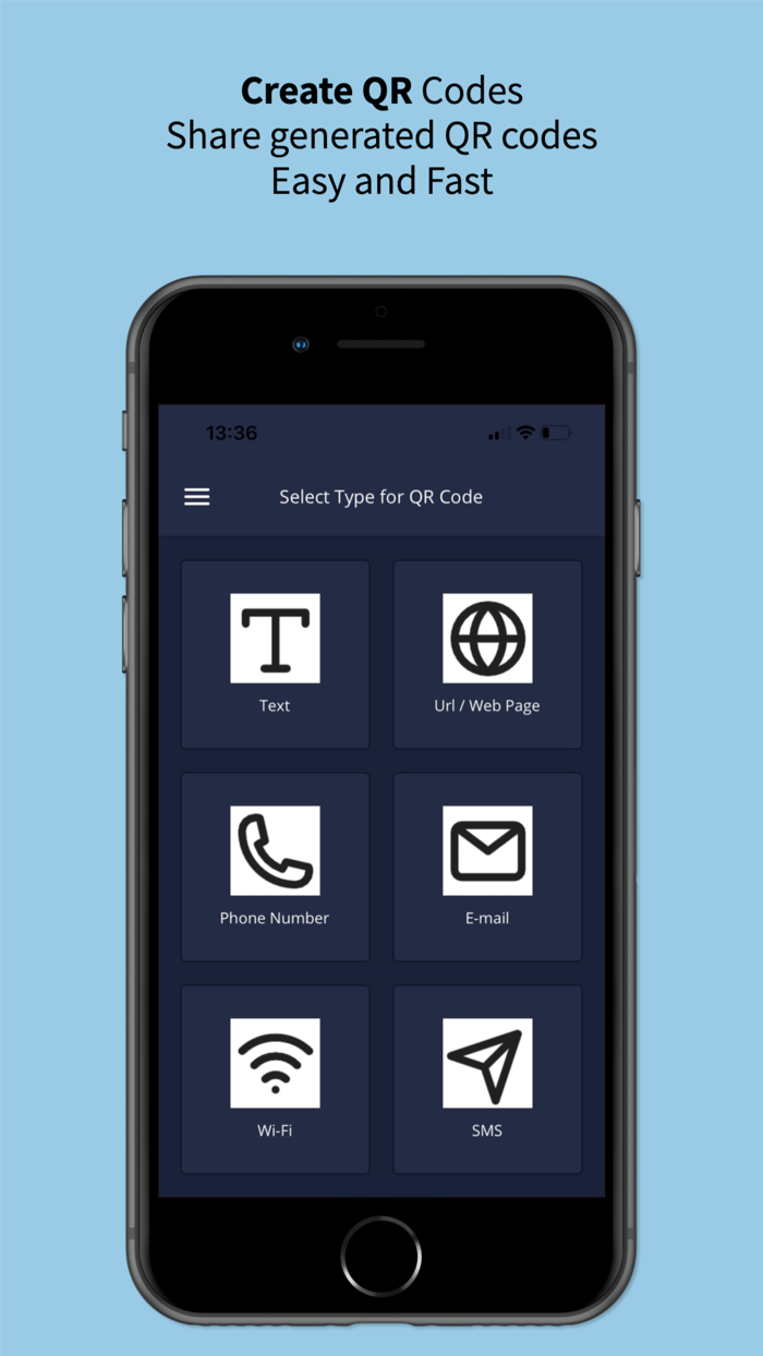 QR Menu Barcode Maker Creator