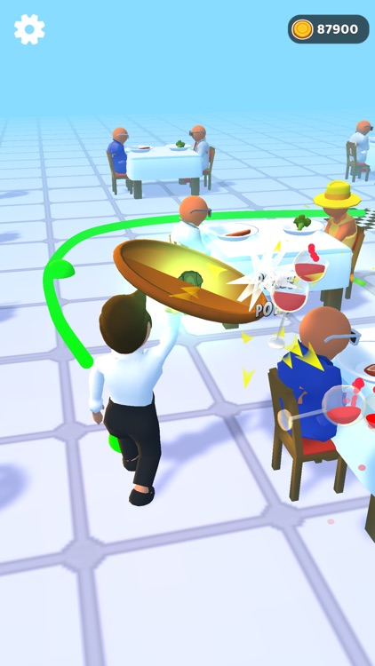 Waiter Run 3D!