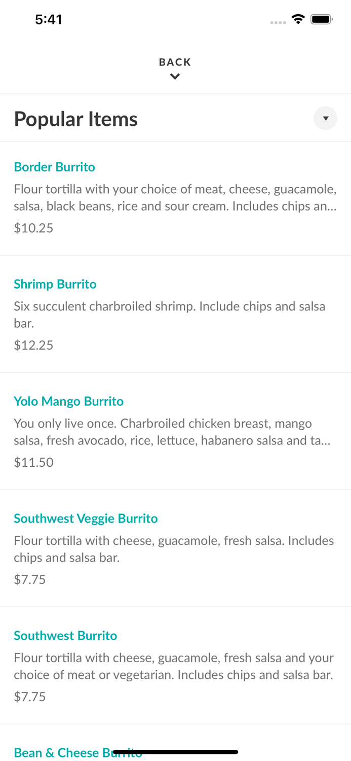 Dos Coyotes Border To Go