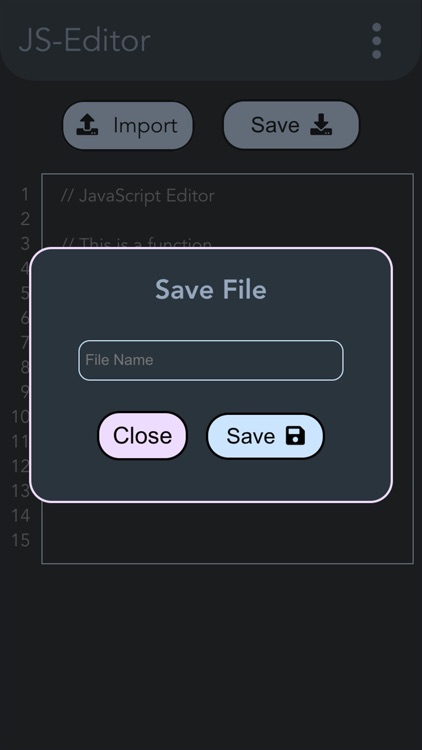 JavaScript Editor - Js Editor