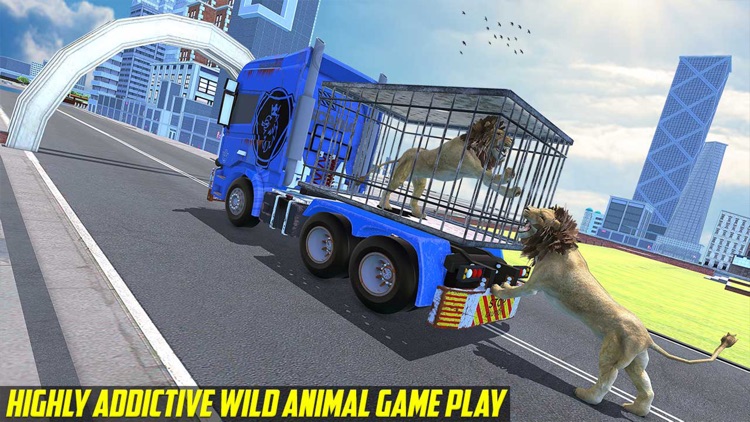 Truck Animals Transport Sim screenshot-4