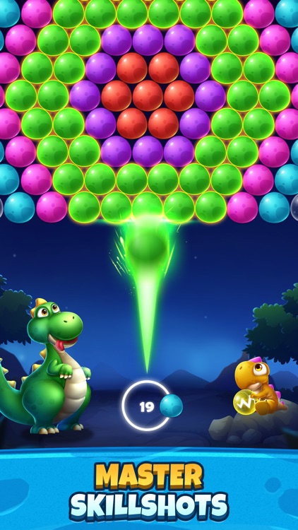 Bubble Shooter Primitive Eggs screenshot-3