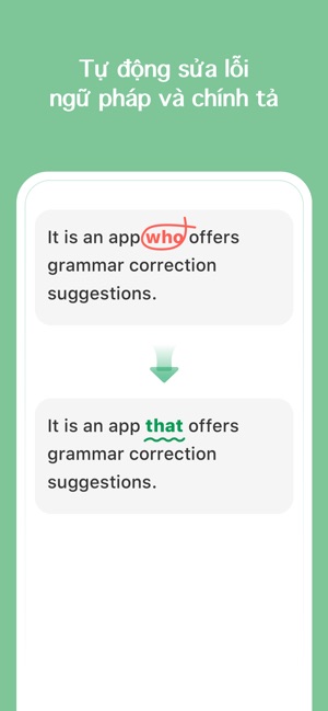AI Grammar kiểm tra tiếng Anh
