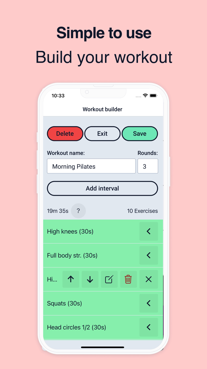Heidi Workout Timer