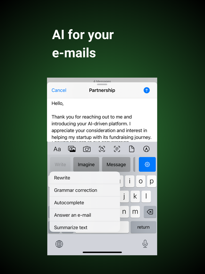 AI chat  AI art X Keyboard