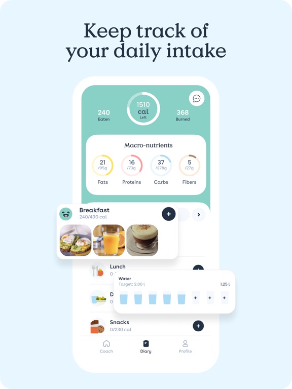 Foodvisor - Nutrition & Diet screenshot 3