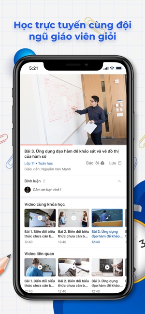 Mobifone MLearn trên App Store: Mobifone MLearn là một ứng dụng học tập trực tuyến hoàn hảo cho tất cả các khối lớp và trình độ học sinh. Nếu bạn đang tìm kiếm một cách học mới và thú vị, Mobifone MLearn sẽ là một lựa chọn tuyệt vời cho bạn. Hãy bấm vào hình ảnh để khám phá nhiều hơn về ứng dụng này trên App Store.