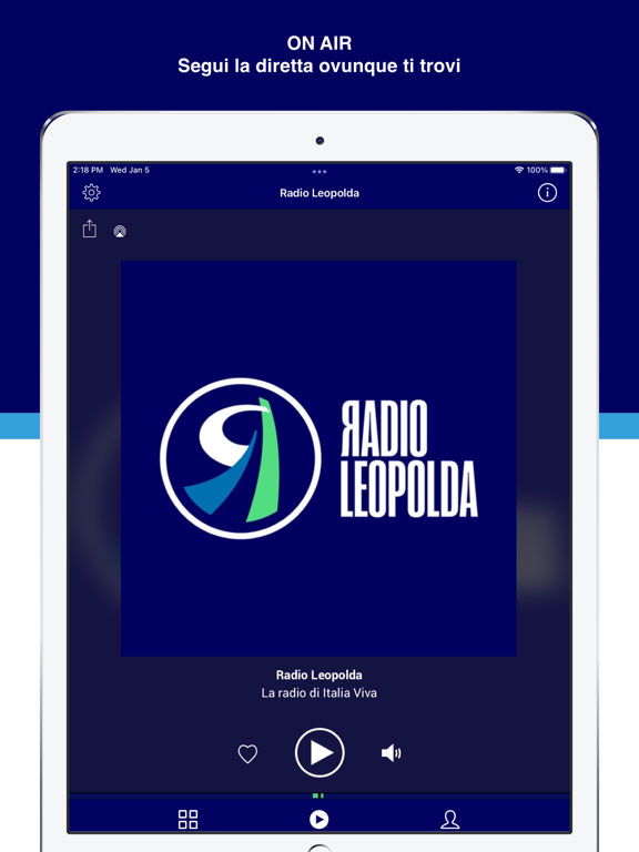Radio Leopolda screenshot 2