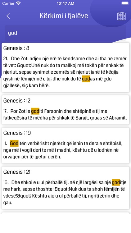 Albanian Bible screenshot-6