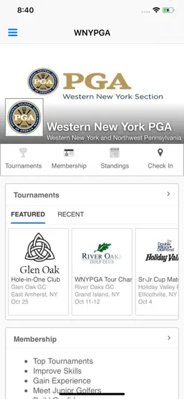 Game screenshot Western New York PGA mod apk