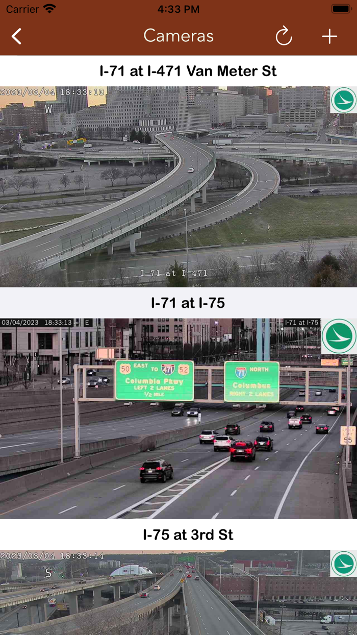 OHGO Ohio Traffic Cameras